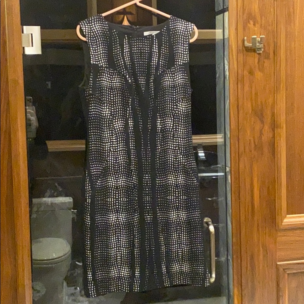 DIANEvonFurstenburg black bodycon dress